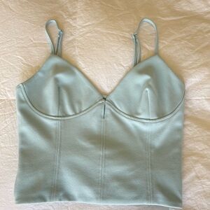 OAK + FORT Sky Blue Tank Top